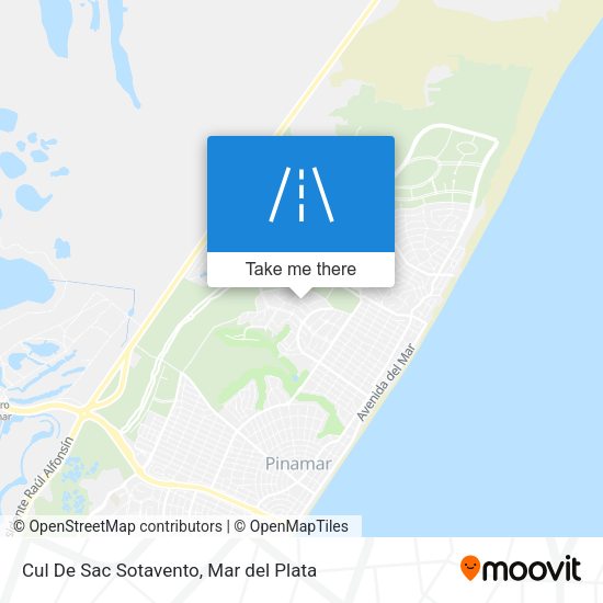 Cul De Sac Sotavento map