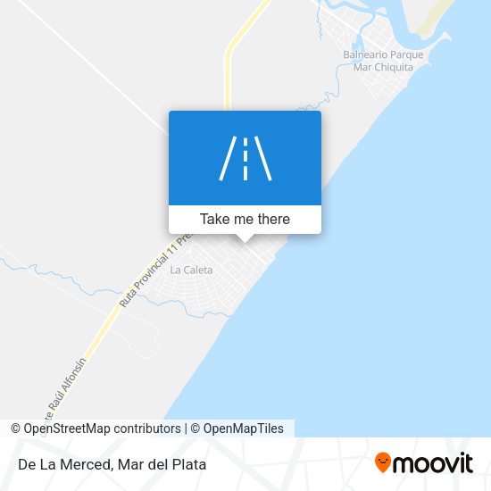 Mapa de De La Merced