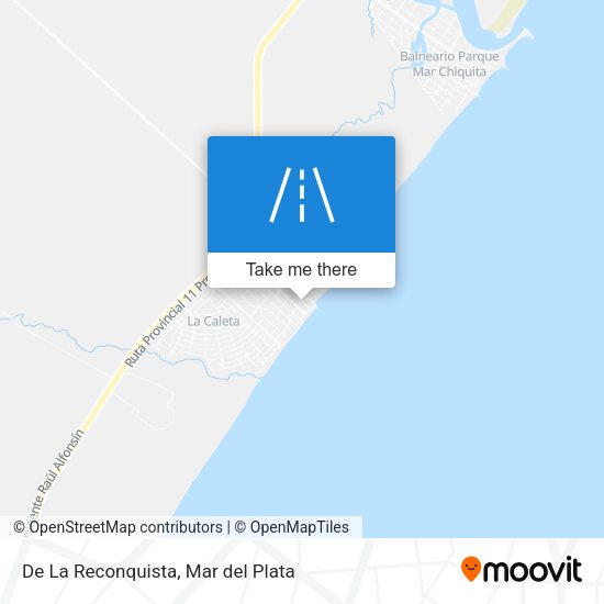 De La Reconquista map