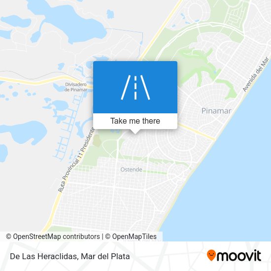Mapa de De Las Heraclidas