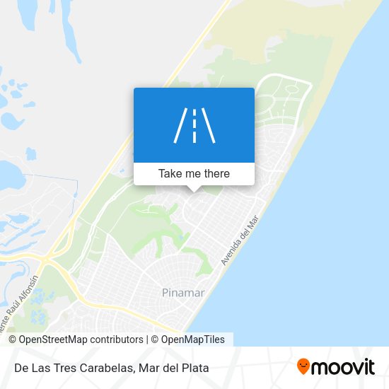 Mapa de De Las Tres Carabelas