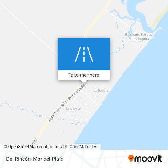 Mapa de Del Rincón