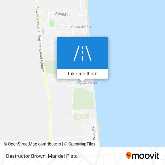 Mapa de Destructor Brown