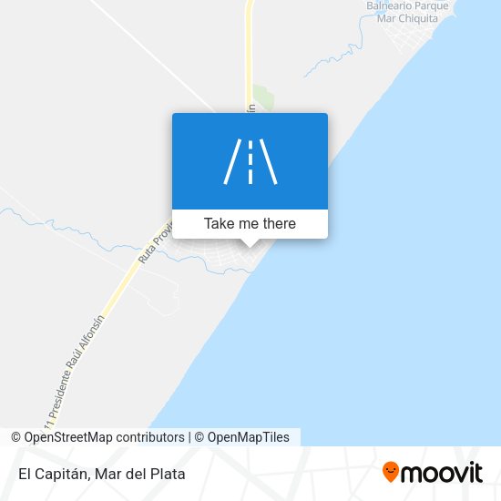 El Capitán map