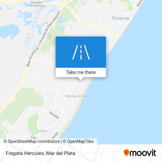 Mapa de Fragata Hercules