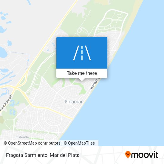 Fragata Sarmiento map