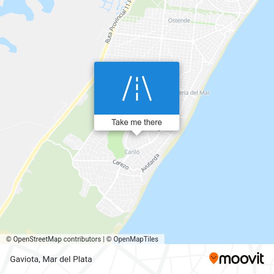 Mapa de Gaviota
