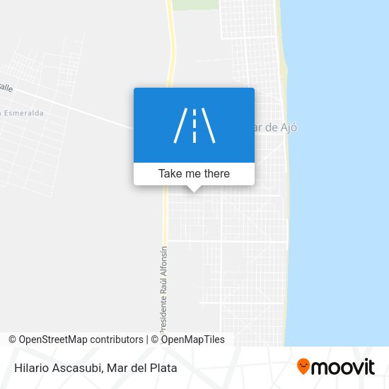 Hilario Ascasubi map