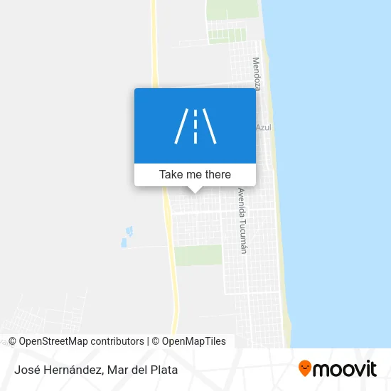 José Hernández map