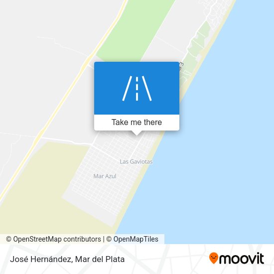 José Hernández map