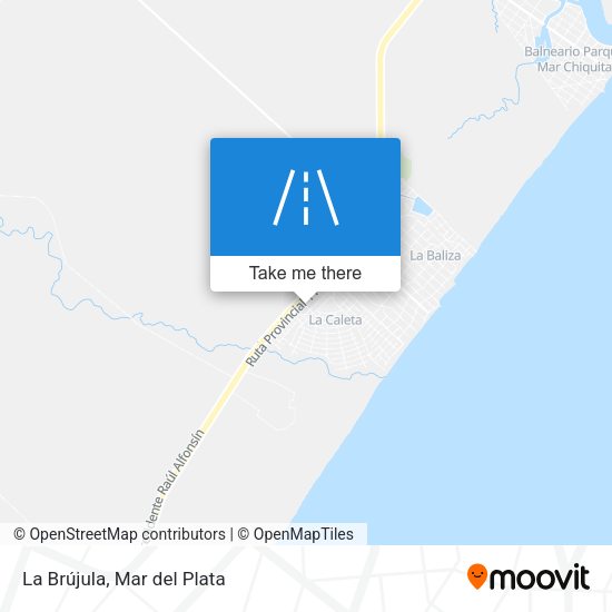 Mapa de La Brújula