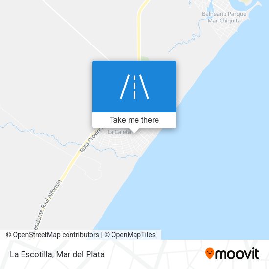 La Escotilla map