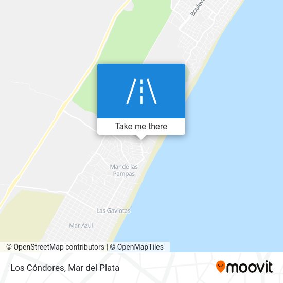 Mapa de Los Cóndores