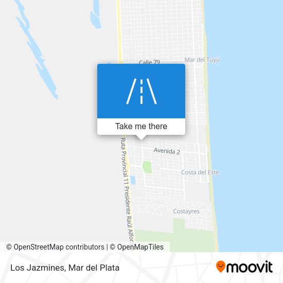 Mapa de Los Jazmines