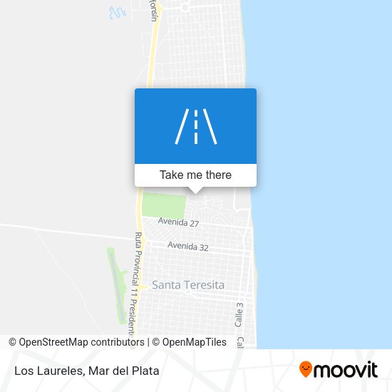Mapa de Los Laureles
