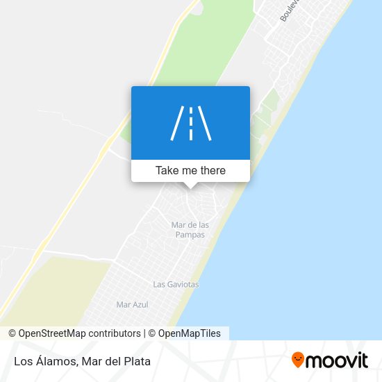 Los Álamos map