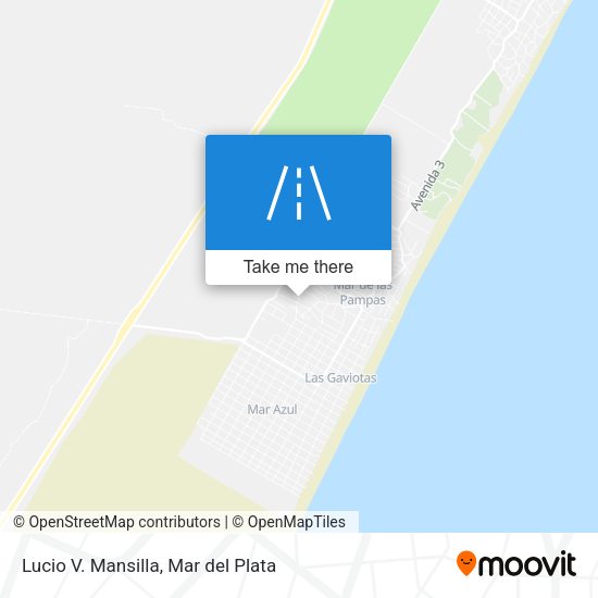 Mapa de Lucio V. Mansilla