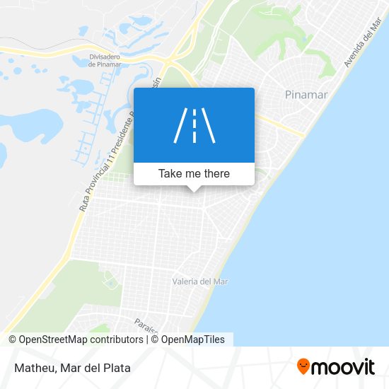 Mapa de Matheu