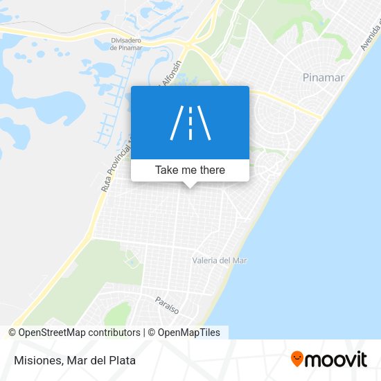Mapa de Misiones