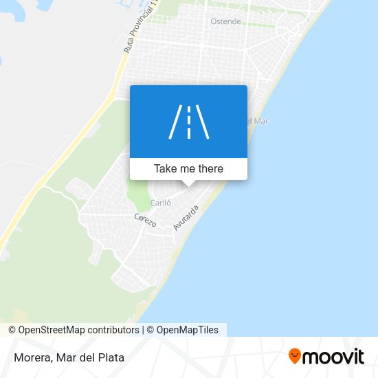 Mapa de Morera