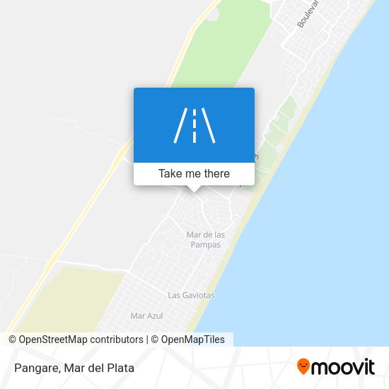 Mapa de Pangare