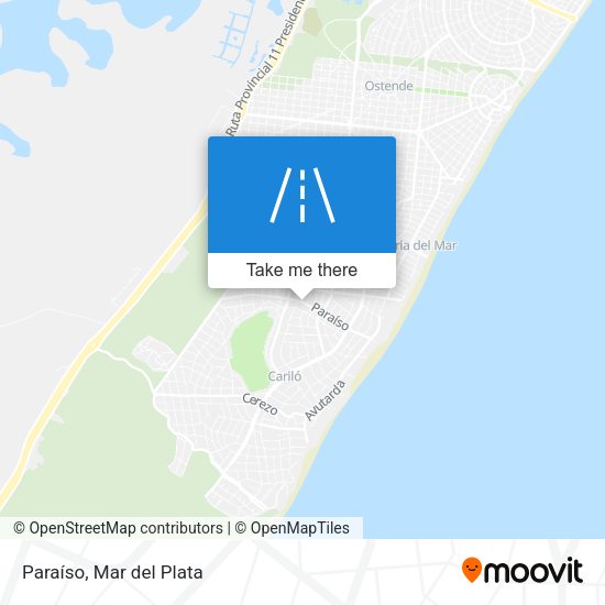 Paraíso map