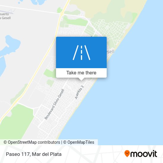 Mapa de Paseo 117