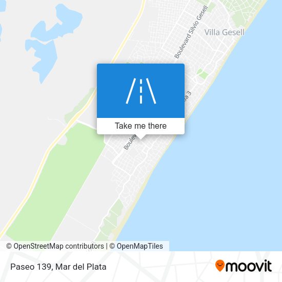Mapa de Paseo 139
