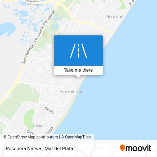 Mapa de Pesquera Narwal