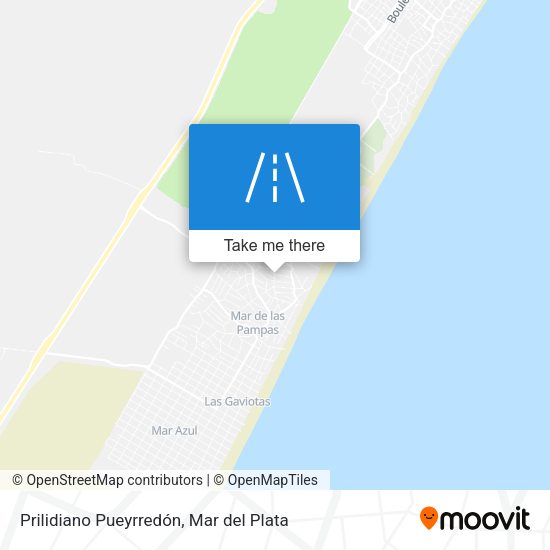Prilidiano Pueyrredón map