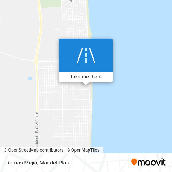 Ramos Mejía map