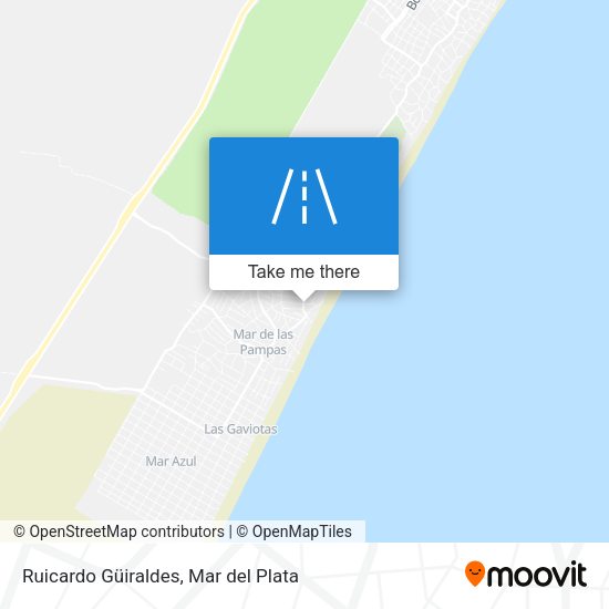 Ruicardo Güiraldes map