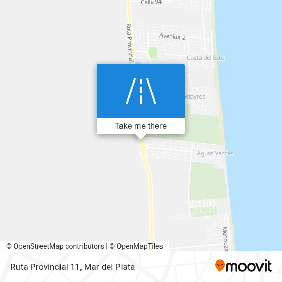 Ruta Provincial 11 map