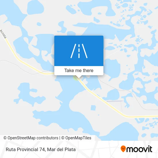 Ruta Provincial 74 map