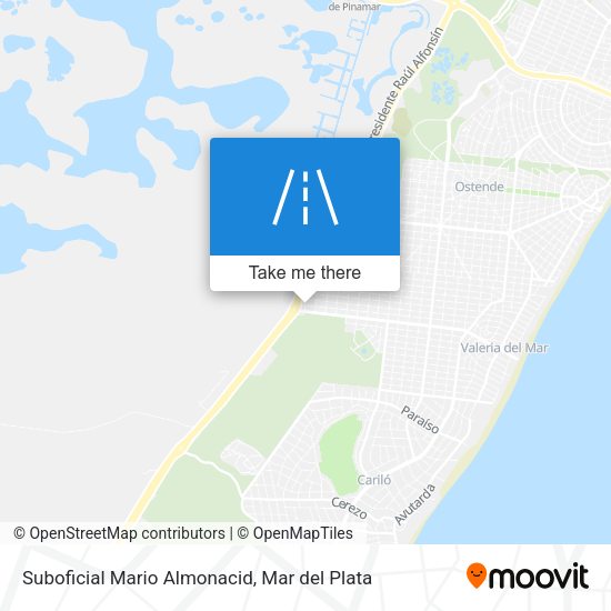 Mapa de Suboficial Mario Almonacid