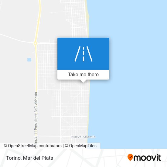 Mapa de Torino