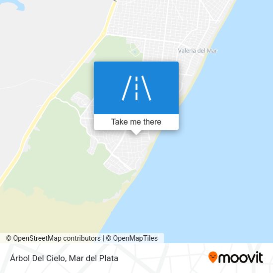 Árbol Del Cielo map