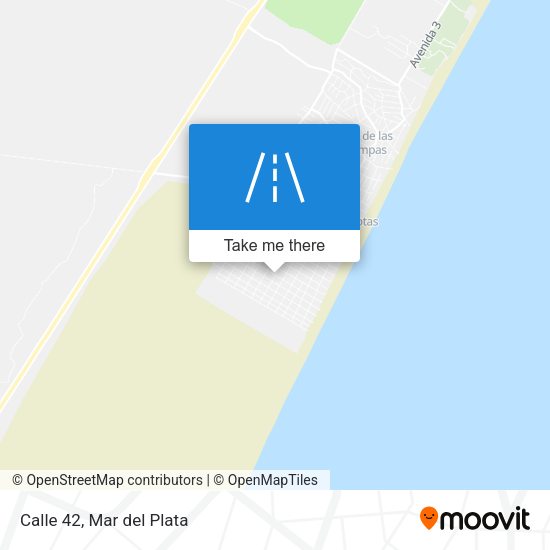 Mapa de Calle 42