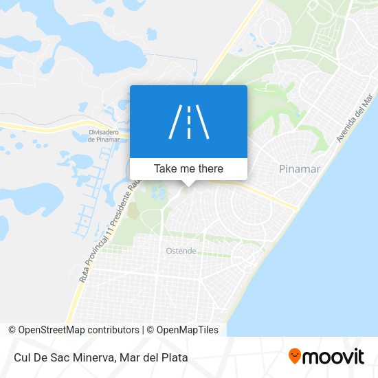 Mapa de Cul De Sac Minerva