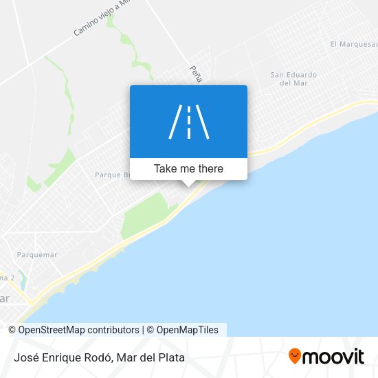 José Enrique Rodó map