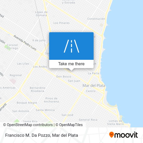 Mapa de Francisco M. Da Pozzo
