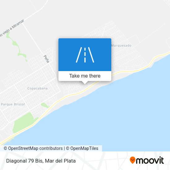 Diagonal 79 Bis map