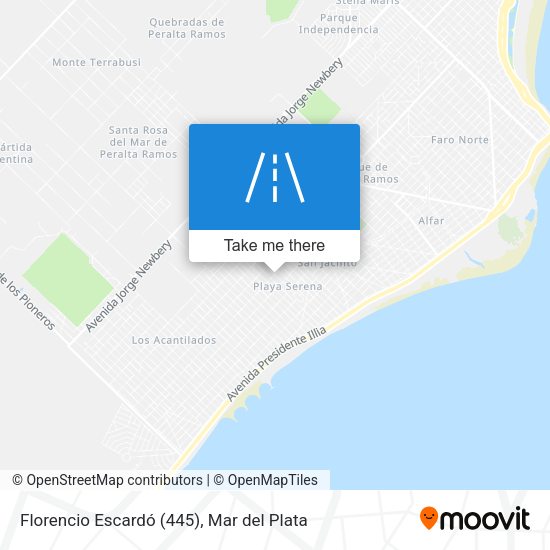 Florencio Escardó (445) map