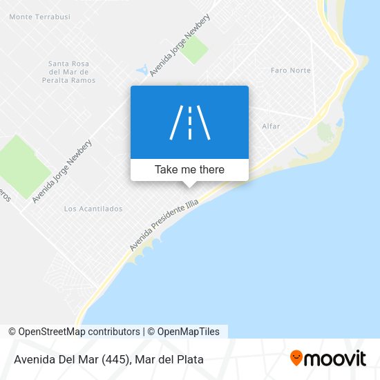 Mapa de Avenida Del Mar (445)