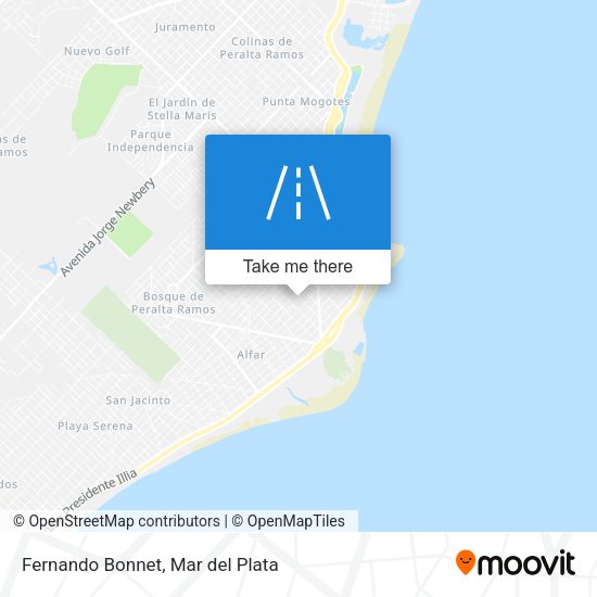 Mapa de Fernando Bonnet