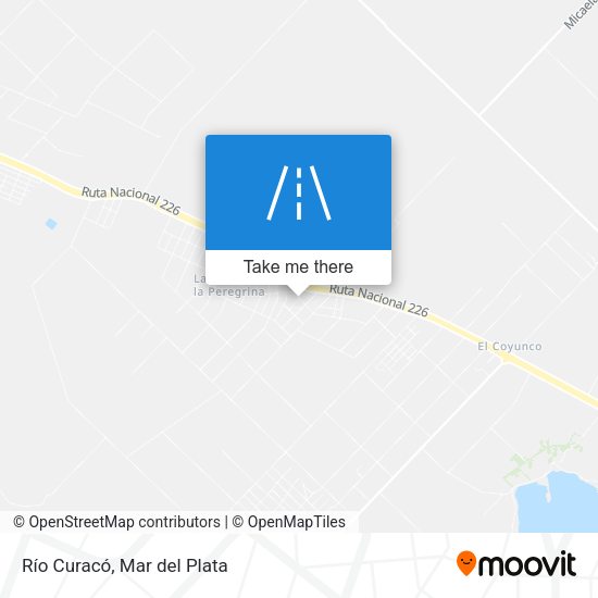 Río Curacó map