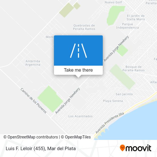 Luis F. Leloir (455) map