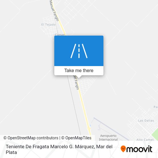 Mapa de Teniente De Fragata Marcelo G. Márquez