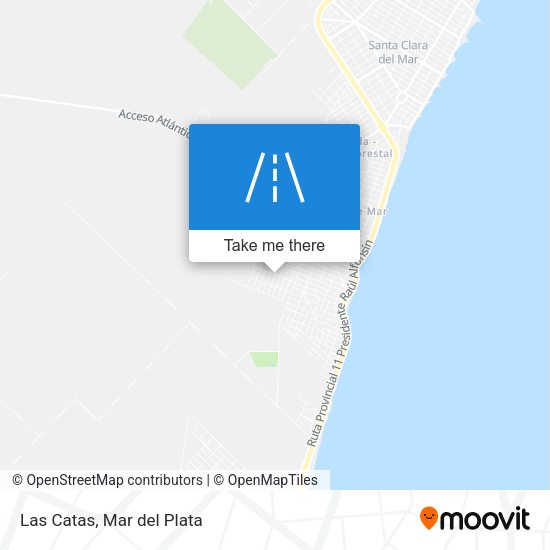 Mapa de Las Catas