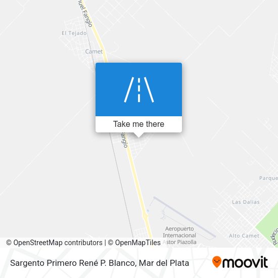 Mapa de Sargento Primero René P. Blanco